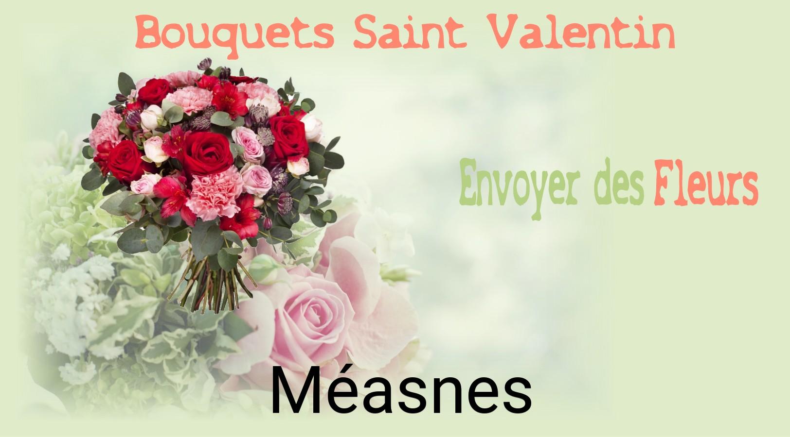 Roses de Saint-Valentin livrées à Méasnes